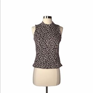 Anthropologie Akemi & Kin Brown Sleeveless Top Size S